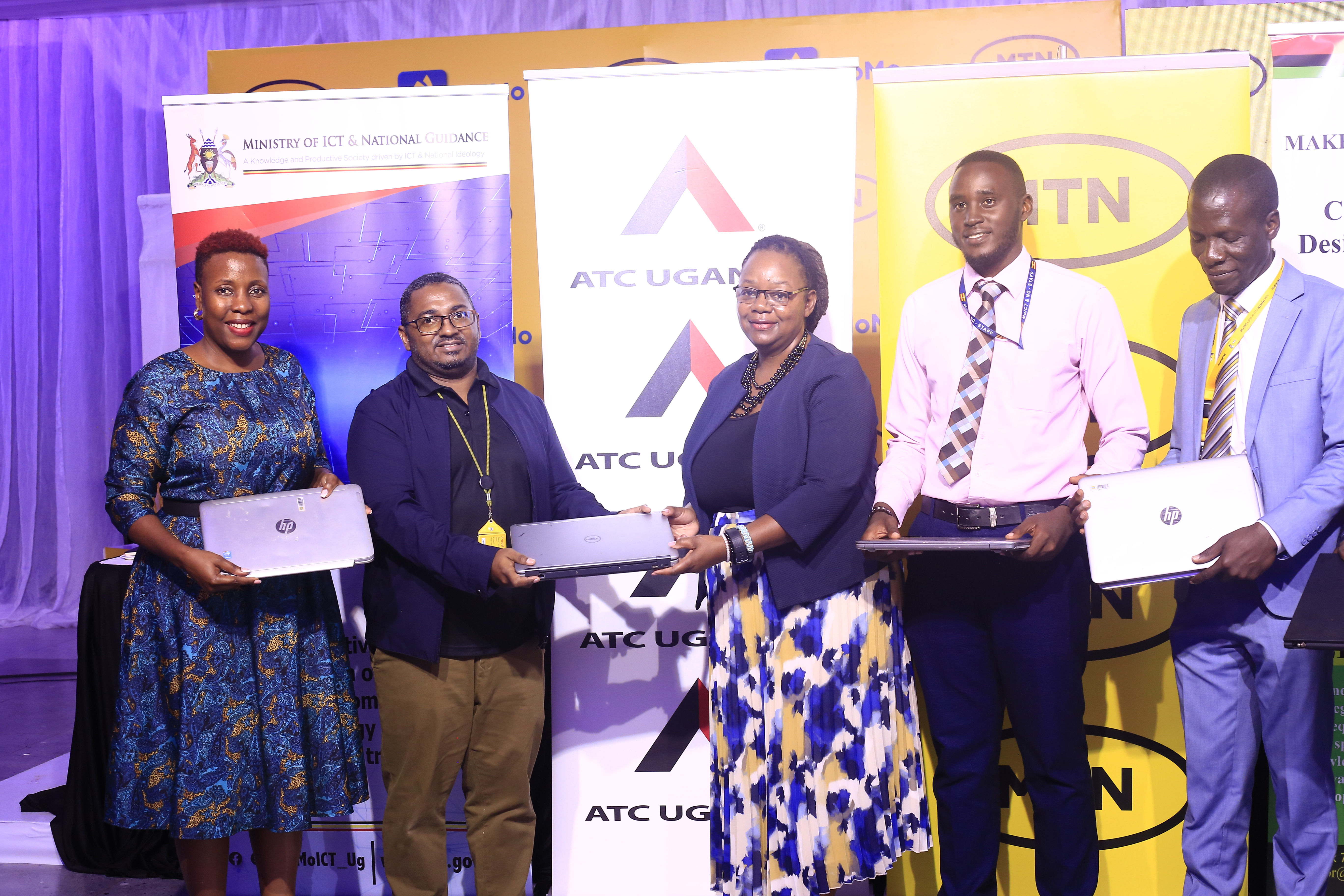 MTN Uganda rallies partners and donates e-waste to MUK’s College of Engineering, Design, Art and Technology for recycling